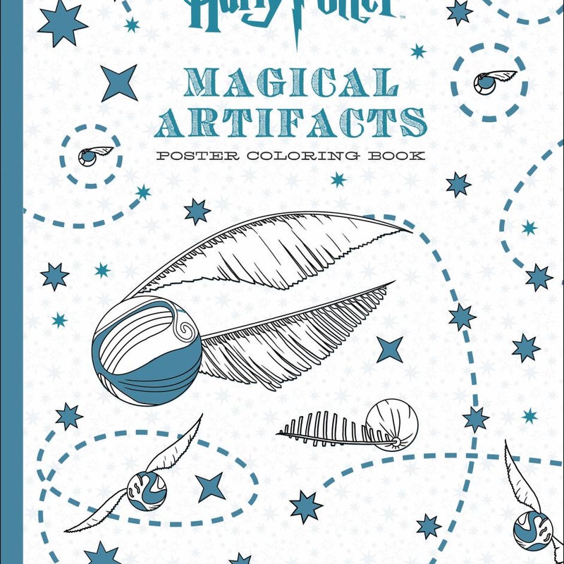 Harry Potter Magical Artifacts Poster Coloring Book