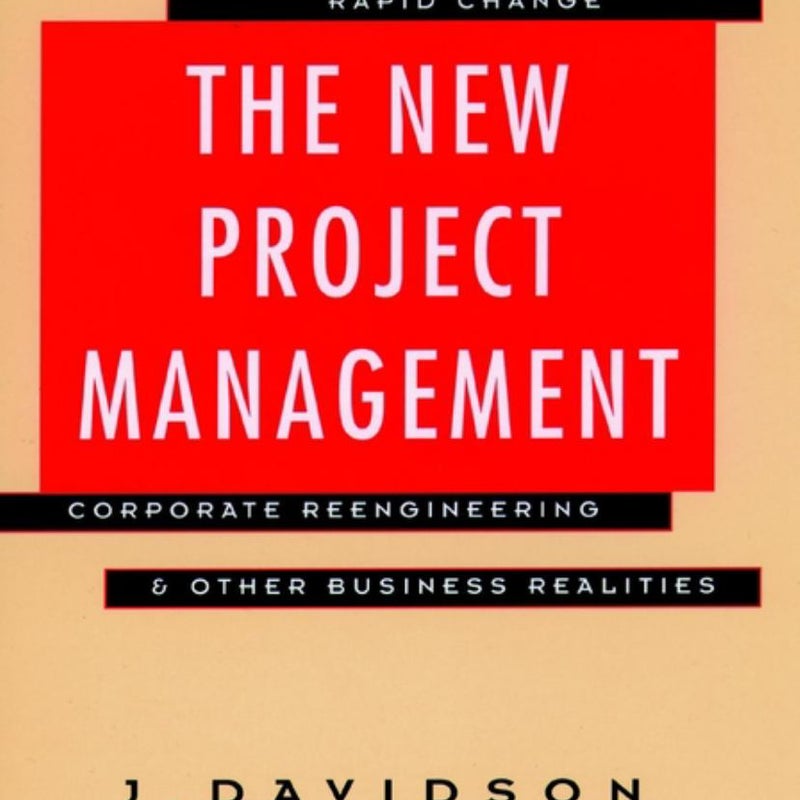 The New Project Management by J. Davidson Frame | Pangobooks