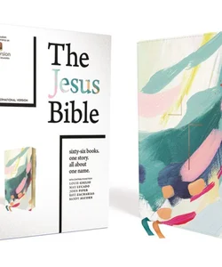 The Jesus Bible NIV Edition [Multi-Colour/Teal]