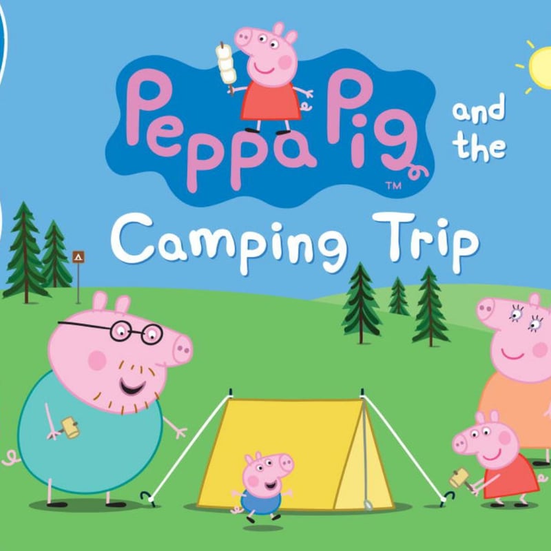 Camping-car Peppa Pig Avec Tente Et 4 Personnages - Famille Et Accessoires