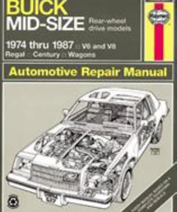Buick Mid-Size Models Manual