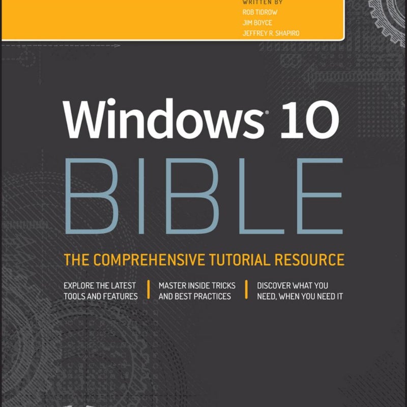 Windows 10 Bible