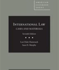 International Law, Cases and Materials