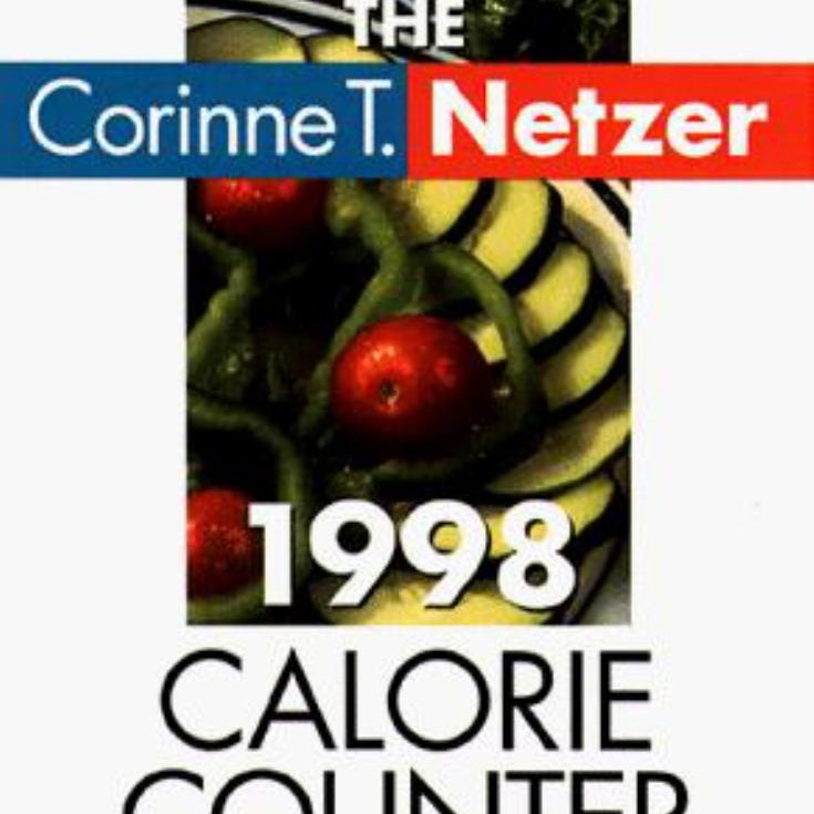 The Corinne T. Netzer 1998 Calorie Counter