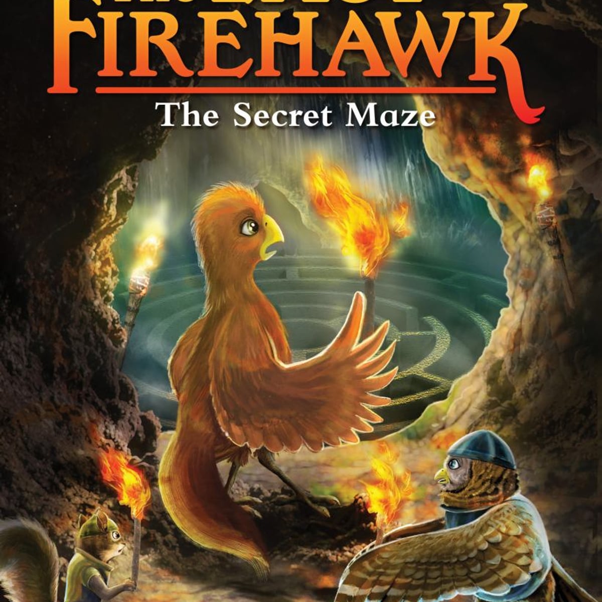 The Secret Maze: a Branches Book (the Last Firehawk #10) by Katrina Charman