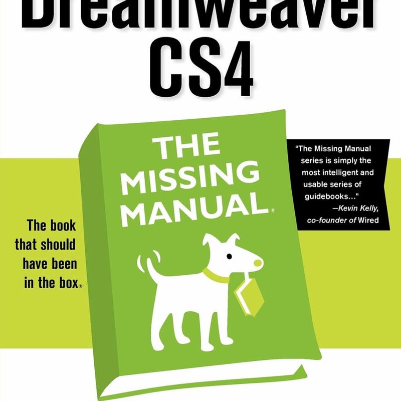 Dreamweaver CS4: the Missing Manual