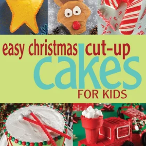 Easy Christmas Cut-Up Cakes for Kids