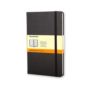 Moleskine Classic Notebook, Pocket, Ruled, Black, Hard Cover (3. 5 X 5. 5)