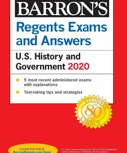 Regents Exams and Answers: U. S. History and Government 2020