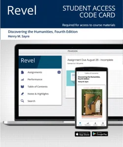 Revel for Discovering the Humanities -- Access Card