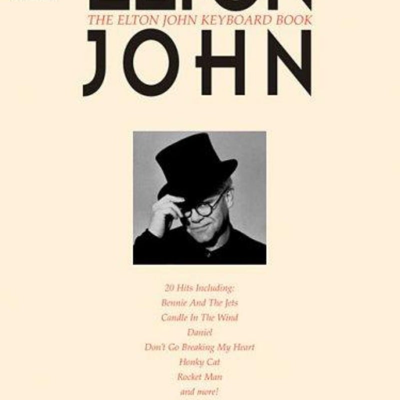 The Elton John Keyboard Book
