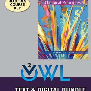 Bundle: Chemical Principles, Loose-Leaf Version, 8th + OWLv2, 4 Terms (24 Months) Printed Access Card