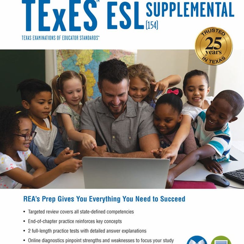 TExES ESL Supplemental (154), 2nd Ed. , Book + Online