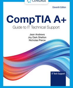 CompTIA a+ Guide to Information Technology Technical Support